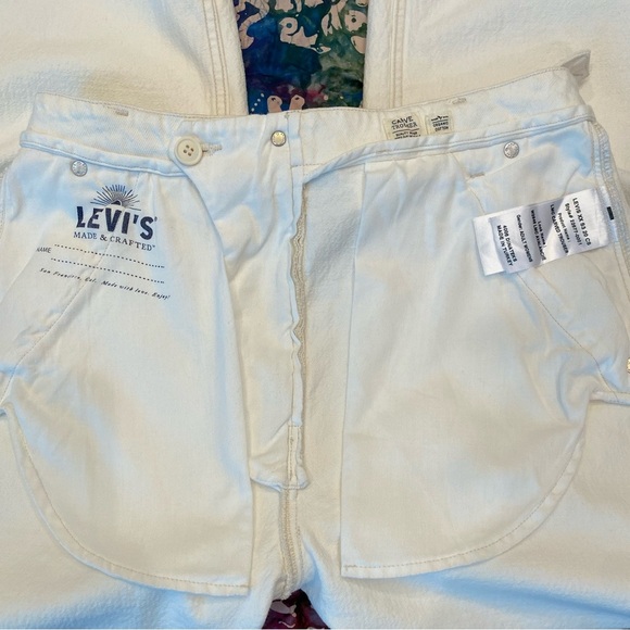 Levi's Made & Crafted CARVED TROUSER avalanche organic cotton size 27 - Picture 6 of 14